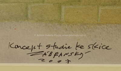  / Portrét / Vlastimil Zábranský