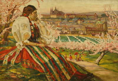  / Dívka na Petříně / Vlastimil  Košvanec