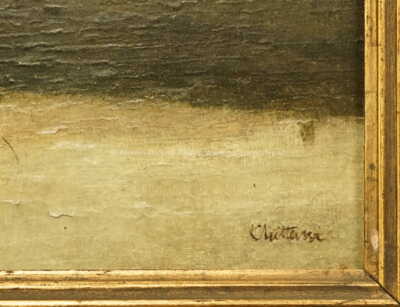  / Soumrak nad rybníkem / Antonín Chittussi