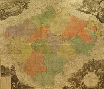  / Müllerova střední mapa Čech / Christoph Müller