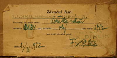  / Kuřácké zátiší / František X. Diblík