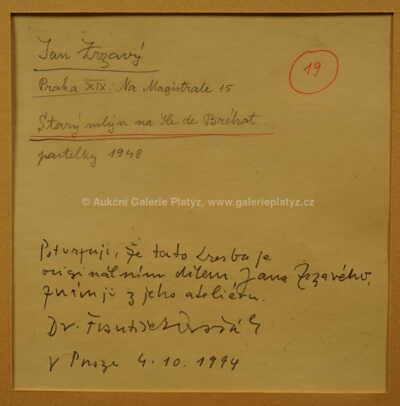  / Starý mlýn na Ile de Bréhat / Jan  Zrzavý