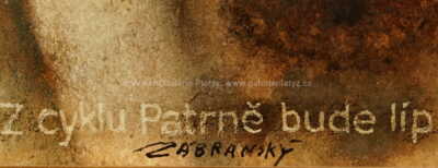  / Dívka / Vlastimil Zábranský