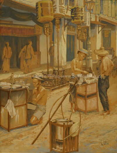  / Motiv z Číny / Otakar Číla