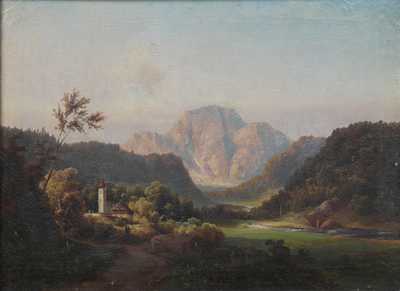  / Kostelík v údolí /   Neznačeno