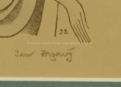  / Dívka v závoji / Jan  Zrzavý