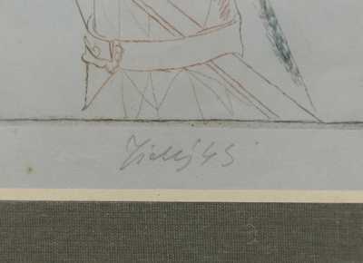  / Commedia dell´arte / František  Tichý