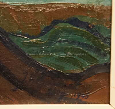  / Podzimní krajina / Josef Václav Směšný - Barnet