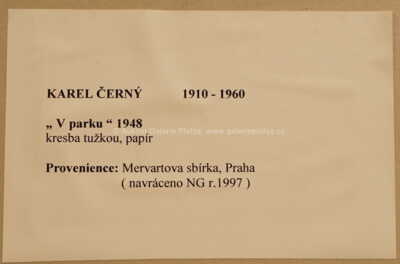  / V parku / Karel Černý