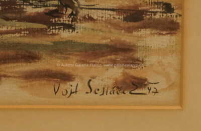  / Oráč s koňmi / Vojtěch  Sedláček