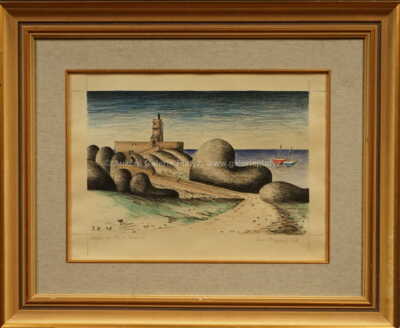 Jan Zrzavý - Maják na Ile de Bréhat