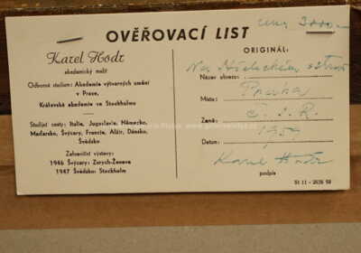  / Na Střeleckém ostrově / Karel Hodr