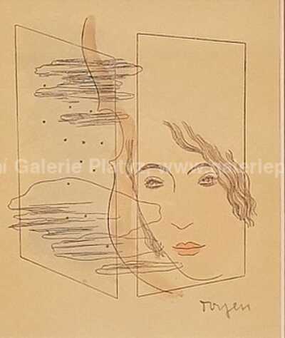  / Dívka s houslemi / Marie Čermínová - Toyen