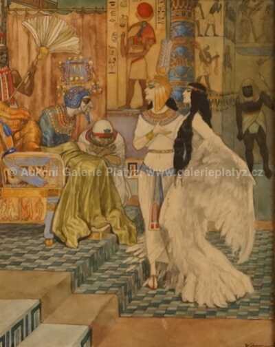  / Orientální pohádkový motiv / Artuš Scheiner