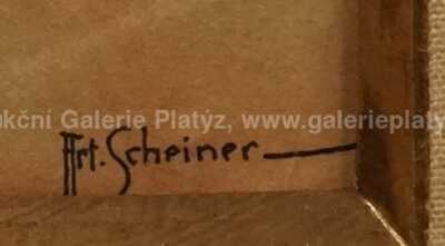  / Orientální pohádkový motiv / Artuš Scheiner