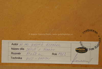  / Zátiší s poháry / Vladimír Komárek