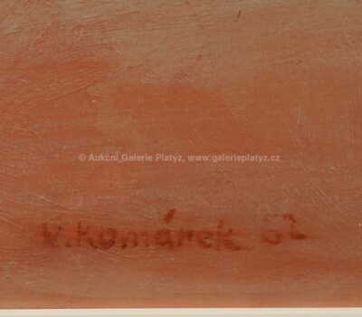  / Zátiší s poháry / Vladimír Komárek