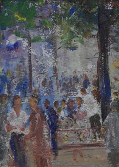  / V kavárně / Ferdinand Kotvald