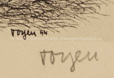  / Z cyklu Schovej se, válko! II. / Marie Čermínová - Toyen