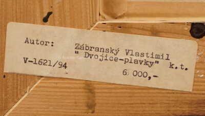  / Dvojice - plavky / Vlastimil Zábranský