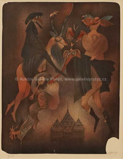  / Rej masek / Adolf Born