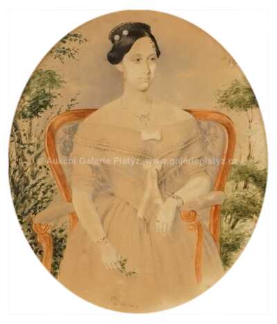  / Portrét ženy / Quido Mánes