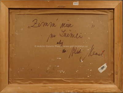  / Zimní večer na Lužnici / Vladimír Mencl