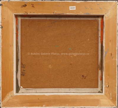  / Krajina s jezerem / Josef Velčovský