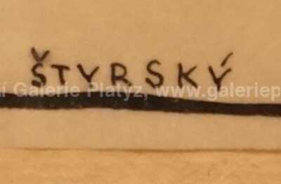  / Andělé / Jindřich Štyrský