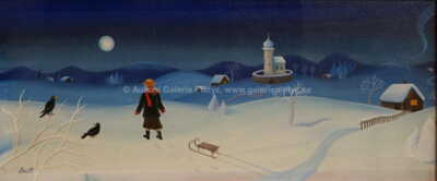  / Zimní nálada / Iva Hüttnerová