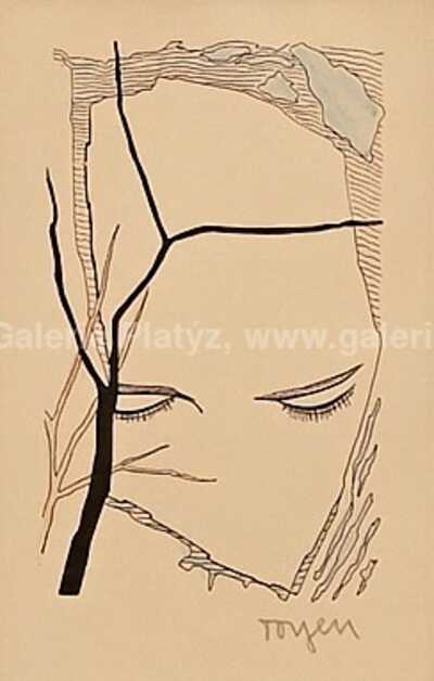  / Zamyšlení / Marie Čermínová - Toyen