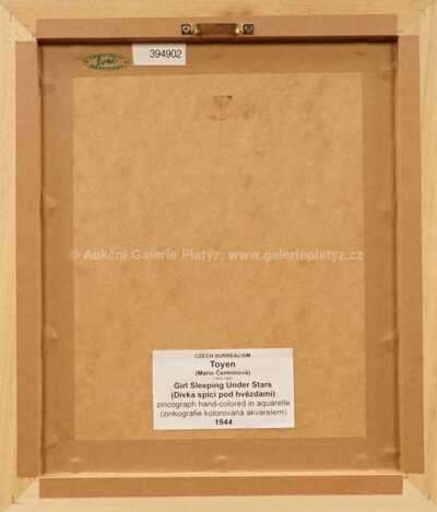  / Dívka spící pod hvězdami / Marie Čermínová - Toyen
