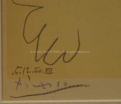  / Le Visage de la Paix XII / Pablo Picasso