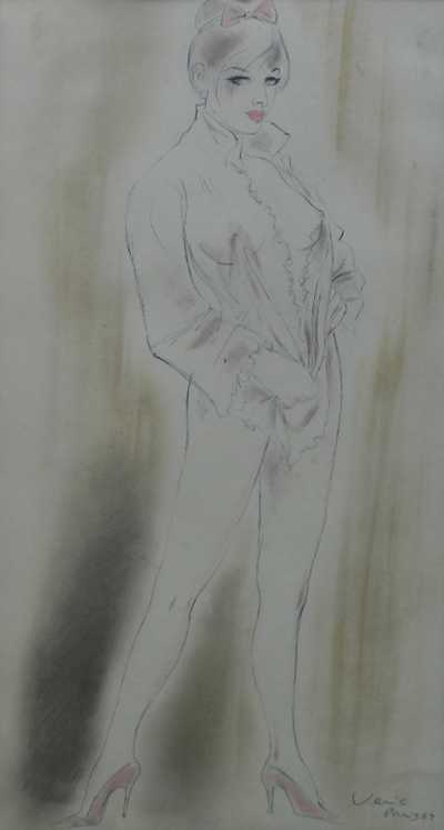  / Stojící dívka / Jaroslav Veris (Zamazal)