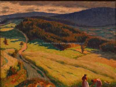  / Pohled do údolí / Václav Malý