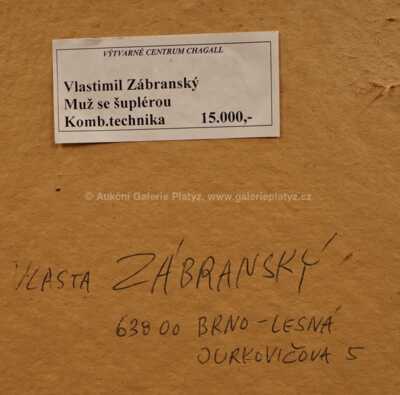  / Muž se šuplerou / Vlastimil Zábranský