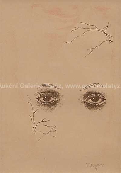  / Oči / Marie Čermínová - Toyen