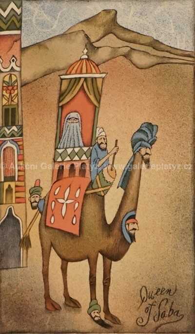  / Královna ze Sáby / Adolf Born