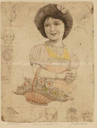  / Květinářka / Jiří Anderle