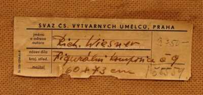 / Figurální kompozice č.9 / Richard Wiesner