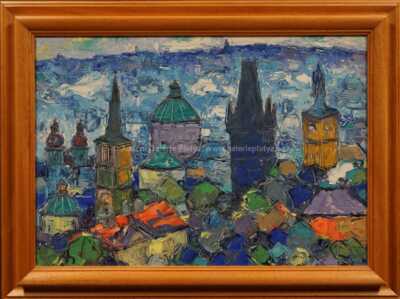 František Max - Panorama Prahy
