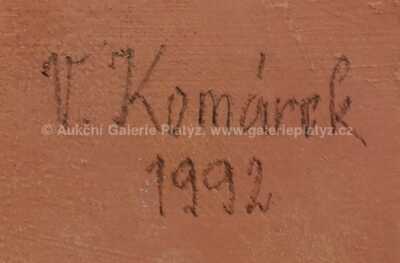  / Ptáci a kytice / Vladimír Komárek