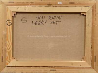  / Ležící akt / Jan Rapin