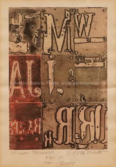  / Tabulky 3, PF 2009 / Eduard Ovčáček