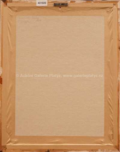  / Sedící dívka se zrcadlem / František  Tichý