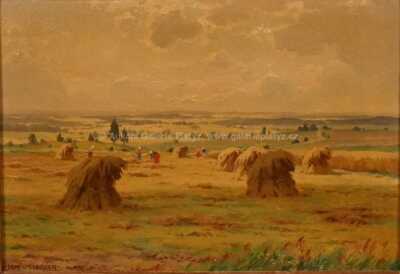  / Žně na Jindřichohradecku / František Daněk - Sedláček