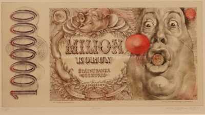  / Milionová bankovka / Oldřich Kulhánek