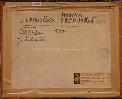  / Hodina předjitřní / Josef Lehoučka