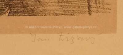  / Básník a múza / Jan  Zrzavý