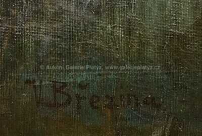  / Letní krajina s potůčkem / Václav Březina